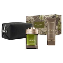 bvlgari man wood essence 3pcs gift set for men