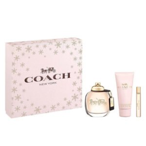 coach new york 3pcs gift set