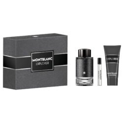 mont blanc explorer 3pcs gift set