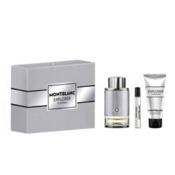mont blanc explorer platinum 3pcs gift set