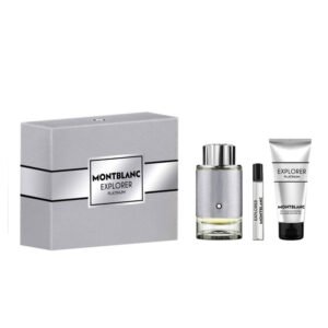 mont blanc explorer platinum 3pcs gift set
