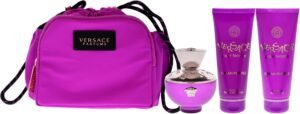 versace dylan purple 4pcs gift set
