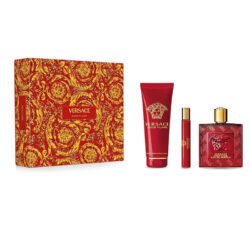 versace eros flame 3pcs gift set
